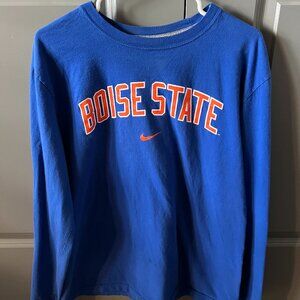 Boise State Long Sleeve XL Regular Fit Nike Tee Shirt